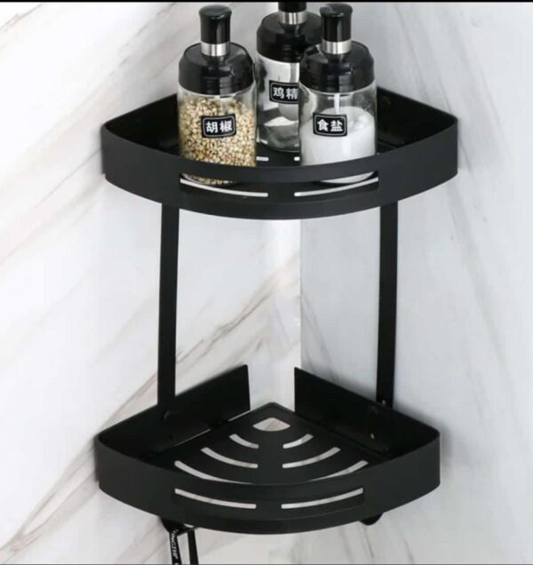 Double Corner Kitchen Shelf