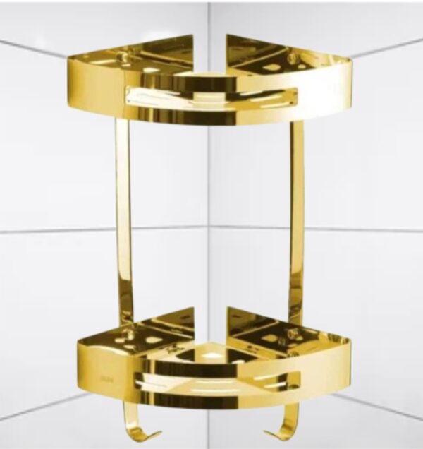 Double Corner Kitchen Shelf