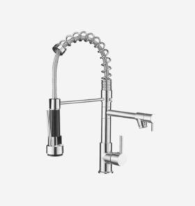 Double Spring Sink Mixer Chrome