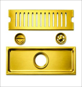 Floor Drain Golden