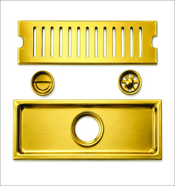 Floor Drain Golden